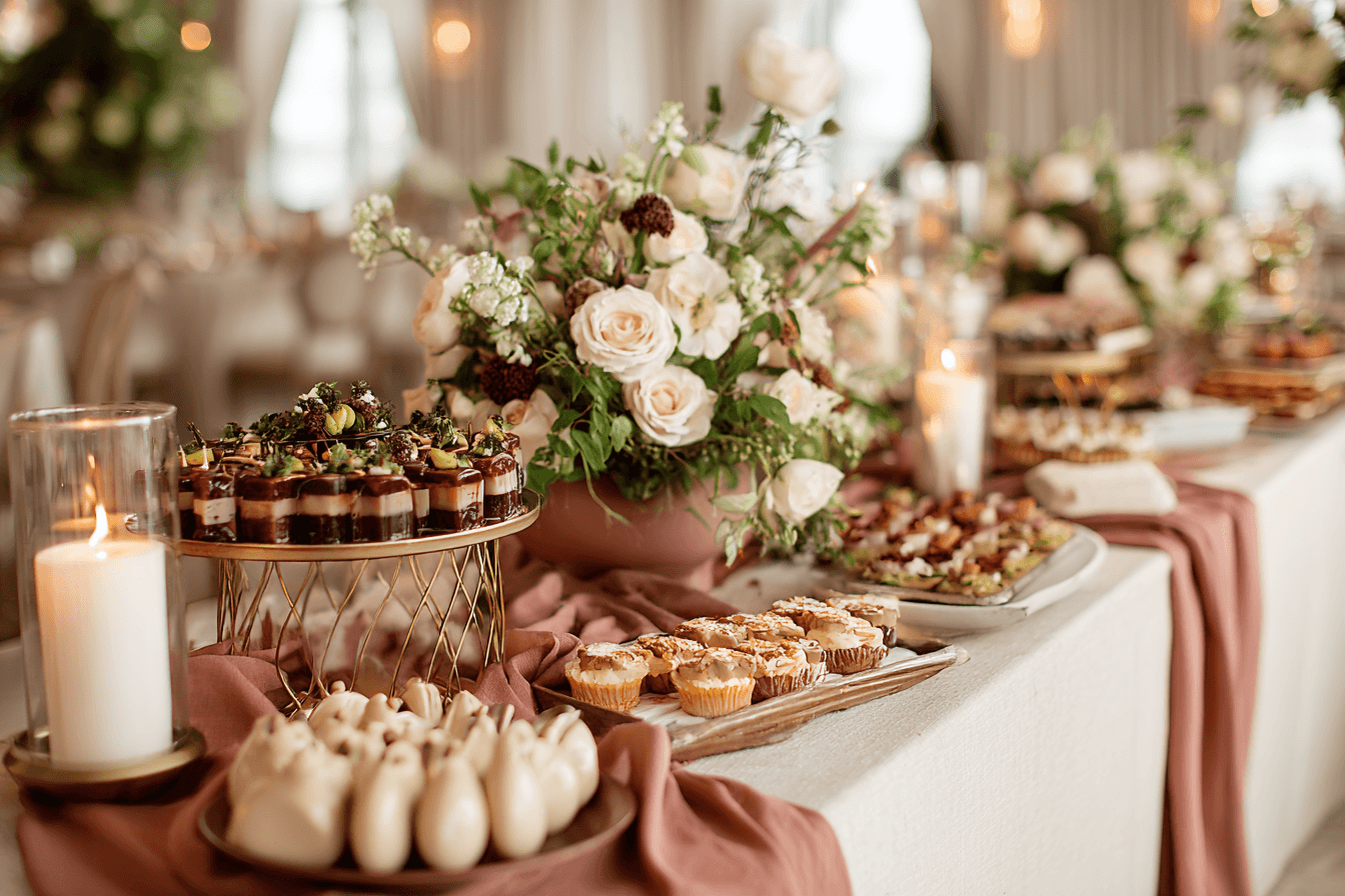 Hochzeit oder besonderer Anlass mit festlichem Catering